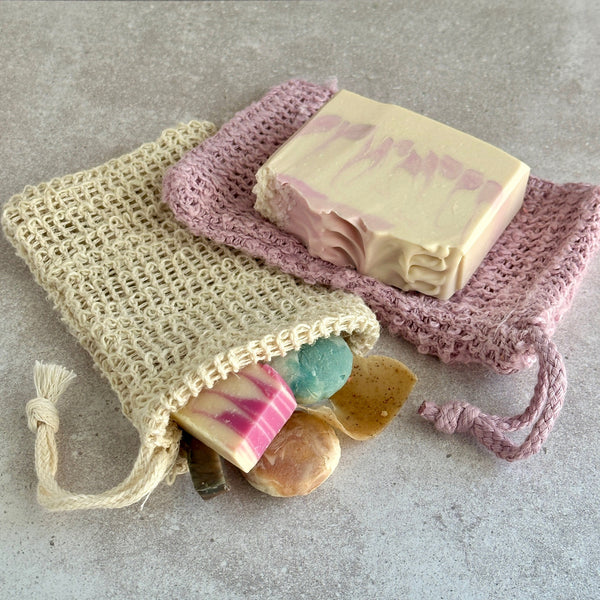Sisal Soap Pouch