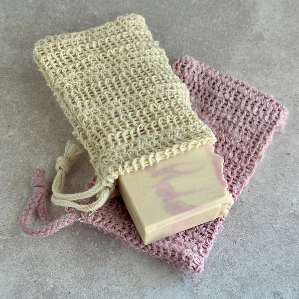 Sisal Soap Pouch