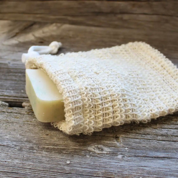 Sisal Soap Pouch